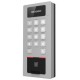 Hikvision - DS-K1T502DBFWX - Самостоятелен Вандалоустойчив Терминал с Четец за Пръстови Отпечатъци за Контрол на Достъп, Mifare Карти, RS485, Wiegand, Wi-Fi, Двупосочно Аудио, Hik-Connect