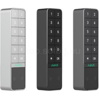 Ajax - KeyPad Outdoor - Безжична Клавиатура за Външен Монтаж с Вграден Четец за Безконтактни Карти, Bluetooth (BLE), IP66, IK08 Ajax - KeyPad Outdoor - Безжична Клавиатура за Външен Монтаж с Вграден Четец за Безконтактни Карти, Bluetooth (BLE), IP66, IK08