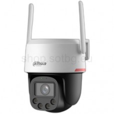 Dahua - P4F-PV-4G-0400B - 4 MP WizColor 4G LTE Безжична Мрежова IP Камера с Топла Светлина до 30 м, 25 к/с @ 4 MP, Обектив 4 мм, Микрофон, Говорител, 4G