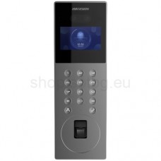 Многоабонатен лицев панел - Hikvision DS-KD9203-FE6 Hikvision - DS-KD9203-FE6 - Многоабонатен Лицев Панел за IP Видеодомофони Hikvision, Вграден Четец за M1 Карти, 2 x 2 MP Камера, Двупосочно Аудио, IP65 за Вграден Монтаж