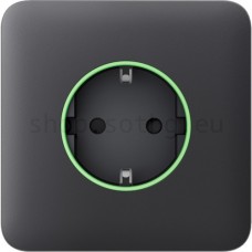 Ajax - SoloCover (smart) - Лицев Панел за Интелигентен Контакт OutletCore (smart), Графит