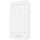 Hikvision - AX PRO - DS-PK1-E-WE - Безжична Клавиатура с LED Бутони, Двупосочна Комуникация, 868 MHz
