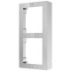 Hikvision - DS-KD-ACW2/S - Двойна Модулна Рамка за Повърхностен Монтаж от Неръждаема Стомана Hikvision - DS-KD-ACW2/S - Двойна Модулна Рамка за Повърхностен Монтаж от Неръждаема Стомана