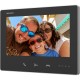 Hikvision - DS-KH7300EY-WTE2-BLACK - Мониторен Панел 7" Тъч Скрийн Дисплей за Двужилни HD Видеодомофони Hikvision, 1024 х 600, Wi-Fi, Hik-Connect, Черен