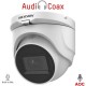 Hikvision - DS-2CE76H0T-ITMFS - 5 MP 4 в 1, HD-TVI / HDCVI / AHD / CVBS Камера с Осветление до 30 м, 20 к/с @ 5 MP, Обектив 2.8 мм, Микрофон, (AoC) Audio Over Coaxial
