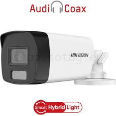 Камера за видеонаблюдение Hikvision DS-2CE17D0T-LFS Hikvision - DS-2CE17D0T-LFS - 2 MP / 1080P 4 в 1 Камера с Хибридно Осветление до 40 м, 25 к/с @ 1080P, Обектив 2.8 мм, Микрофон (AoC)